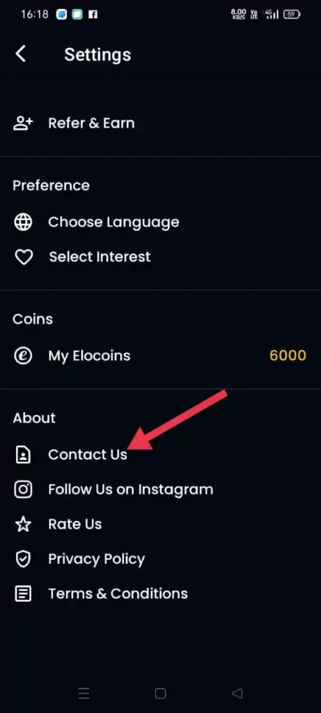 How t Delete Eloelo Account 