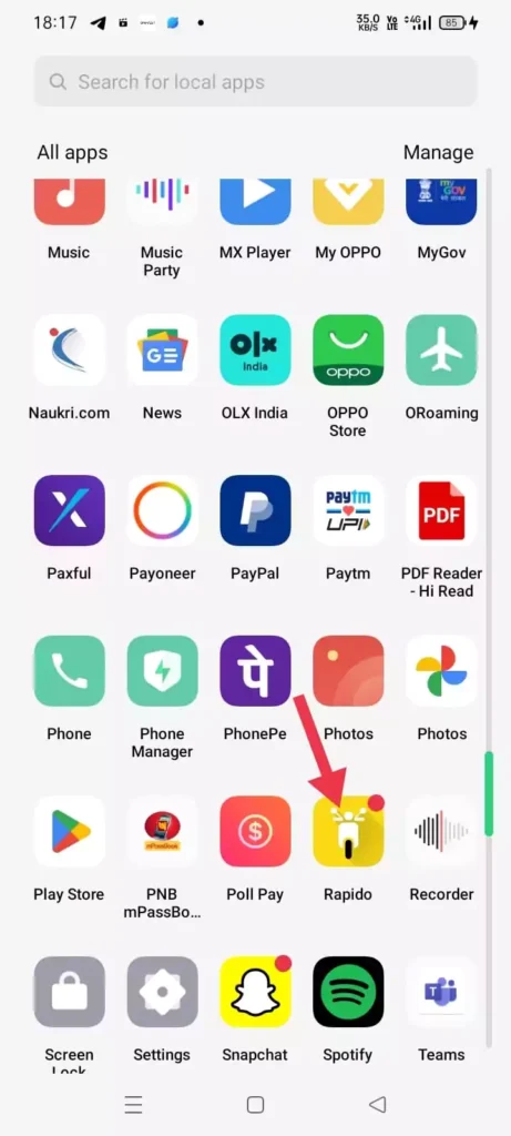 How to Delete Rapido Account