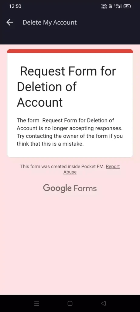 How to Delete Pocket Fm Account