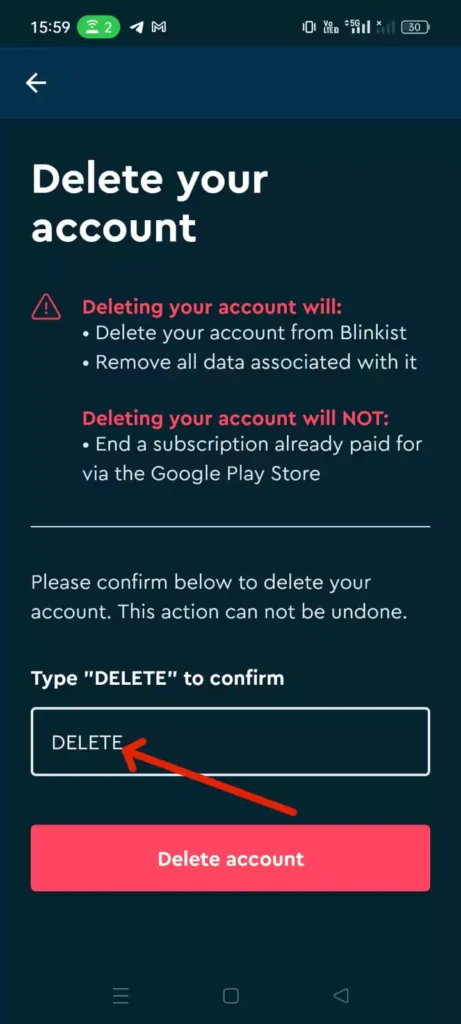 How to Delete Blinkist Account 