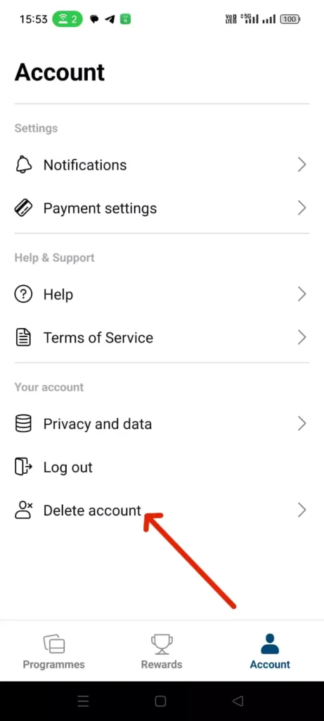 How to delete Facebook Viewpoints Account
