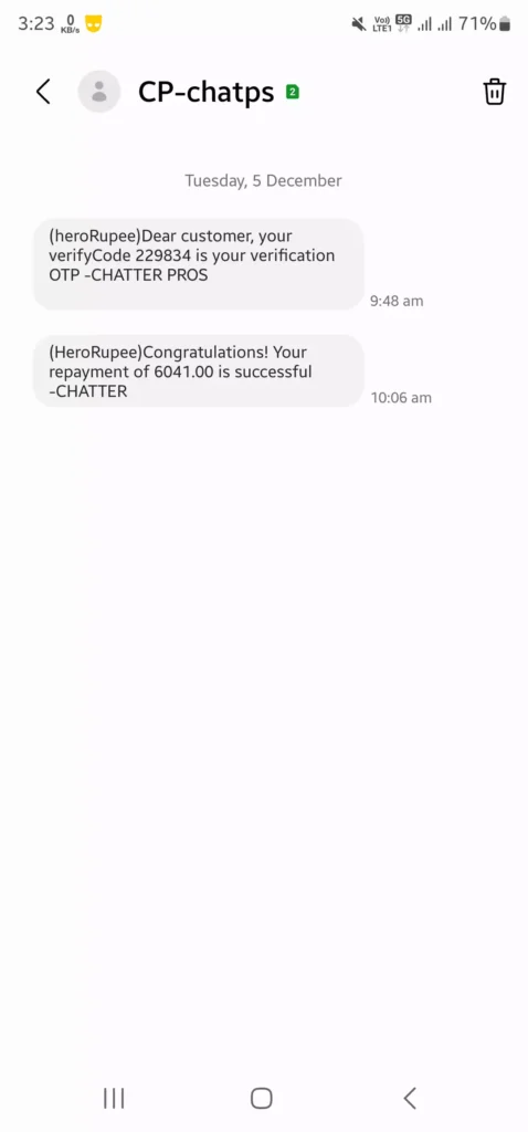 Hero Rupee Loan App Review