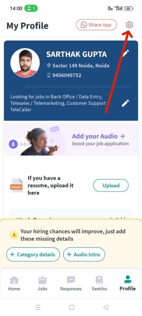 How to Delete Job Hai Account 
