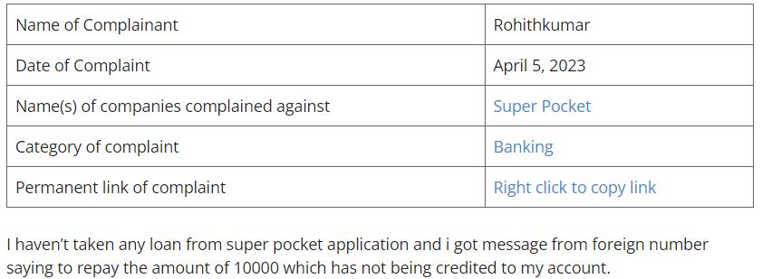 Super Pocket Loan App Review