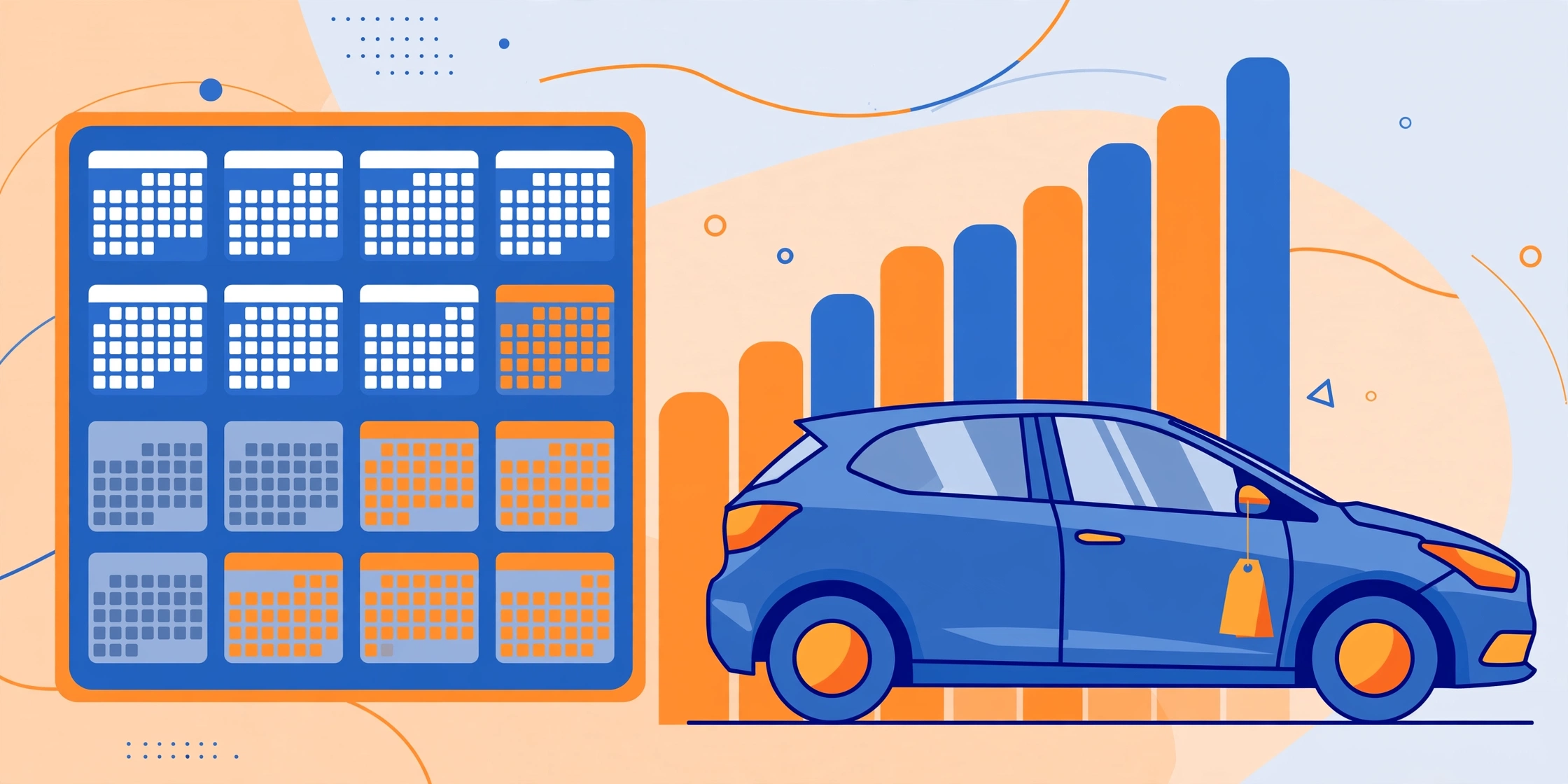 Car loan amount and tenure CIBIL report illustration